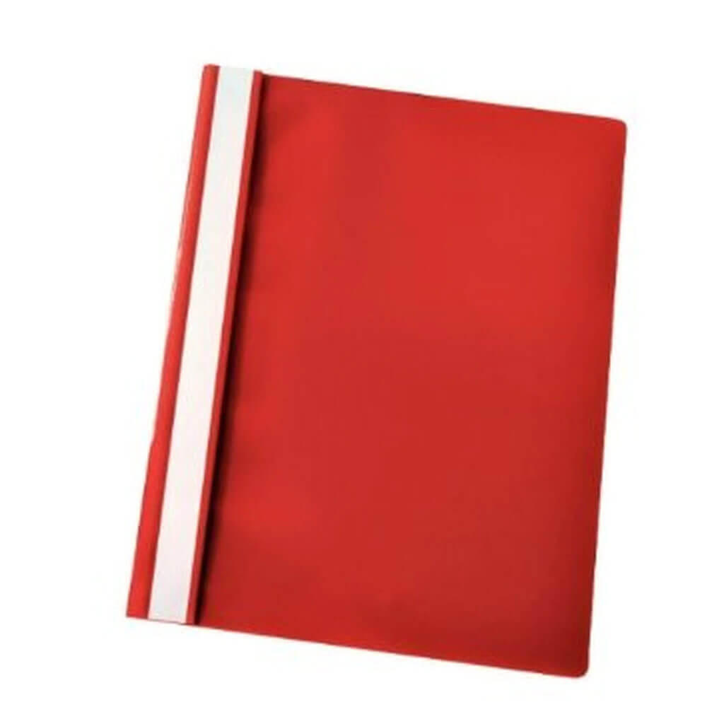 Marbig Economy Flat File A4 (Red)