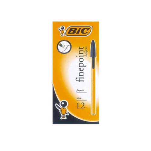 BiC Finepoint Kugelschreiber (12/Karton)