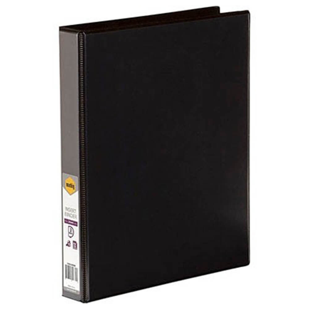 Marbig 2 D-ring Clearview Insert Binder 25mm (A4)