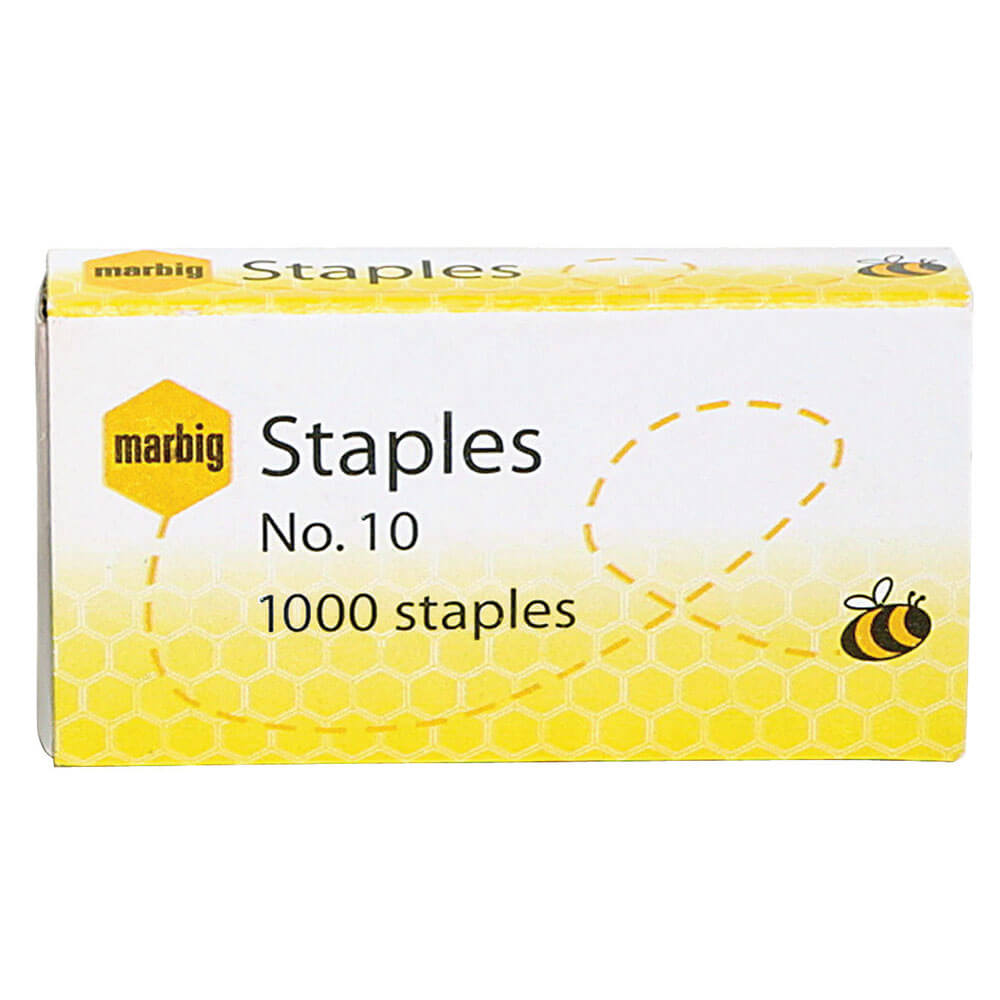 Marbig Staples Refill 1000/box (No. 10)