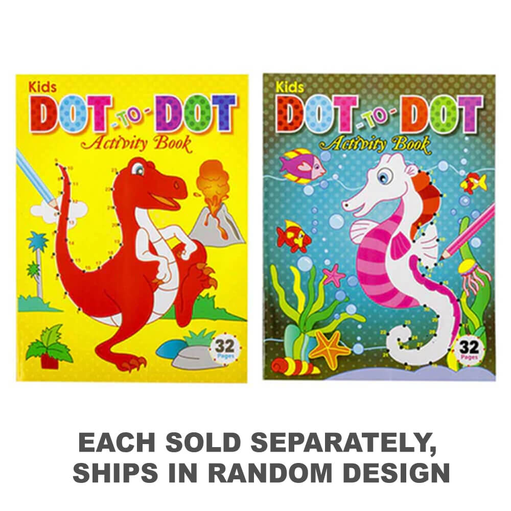Dot to Dot Colouring Book 32 Pages A4