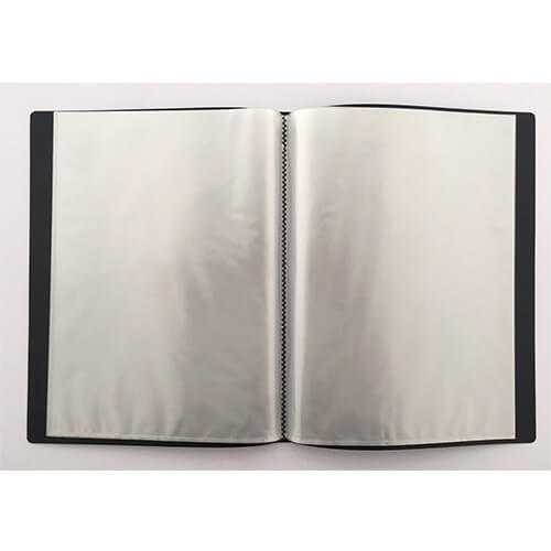 Protext Insert Cover Display Book 20 pocket A3 (Black)
