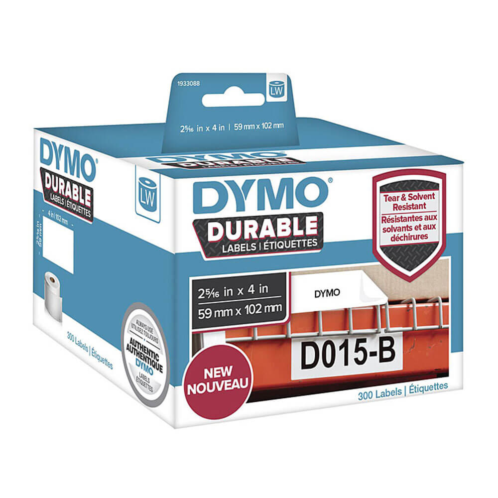 Langlebige DYMO-Etiketten (weiß)