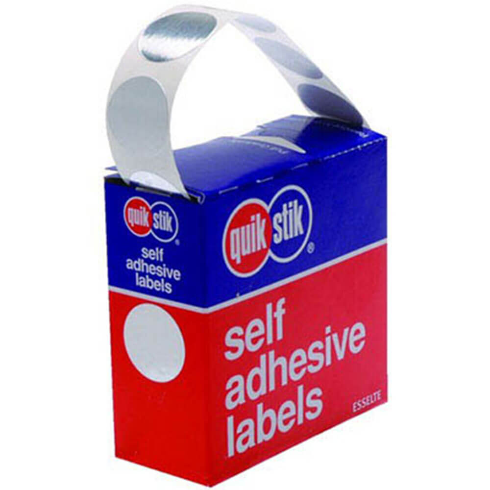 Esselte Quik Stik Self-Adhesive Dot Labels 24mm