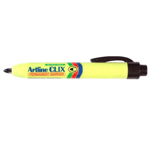 Artline Clix Retractable Bullet Nib Marker 12pk