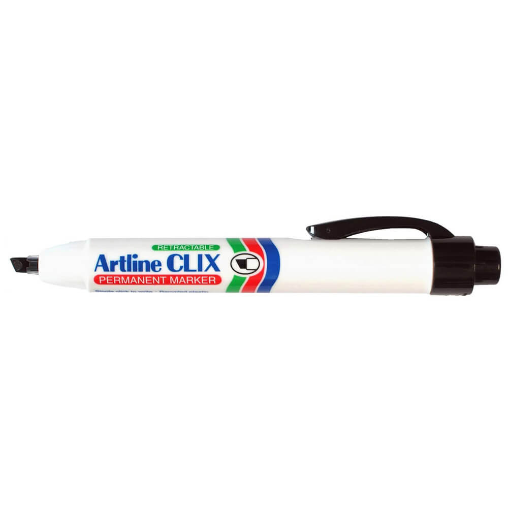 Artline Clix Retractable Bullet Nib Marker 12pk