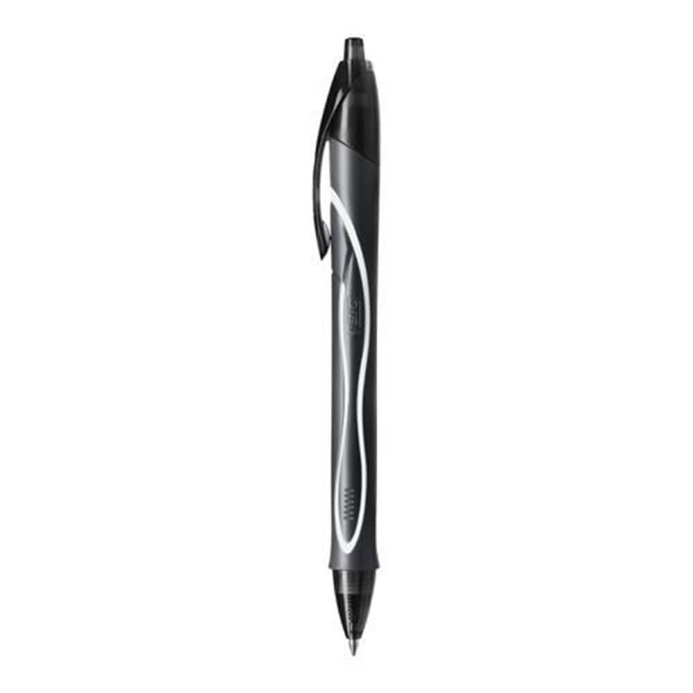  Bic Gelocity Schnelltrocknender einziehbarer Stift (Box mit 12 Stück)
