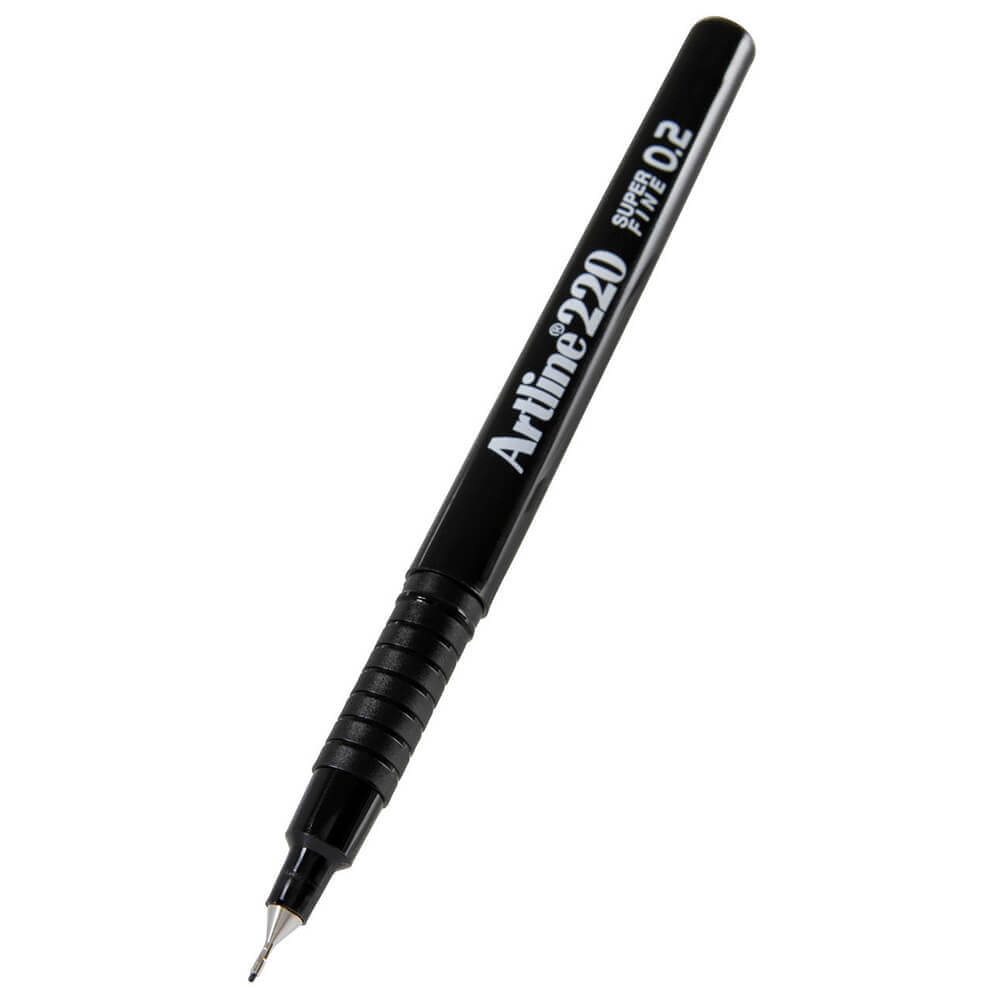 Artline Fineliner Superfine Pen 0.2mm (Box of 12)
