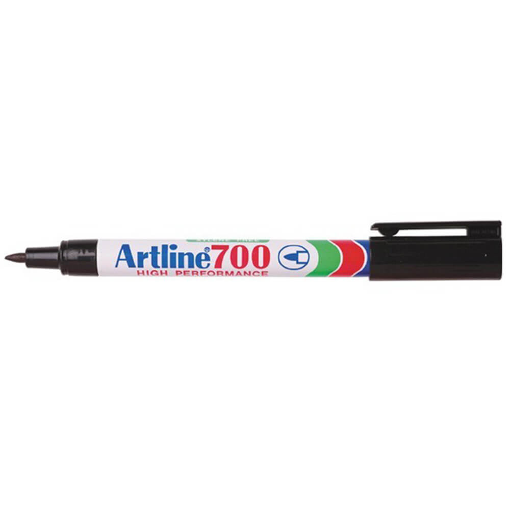 Artline Bullet Tip Permanent Marker 0.7mm (12pcs)