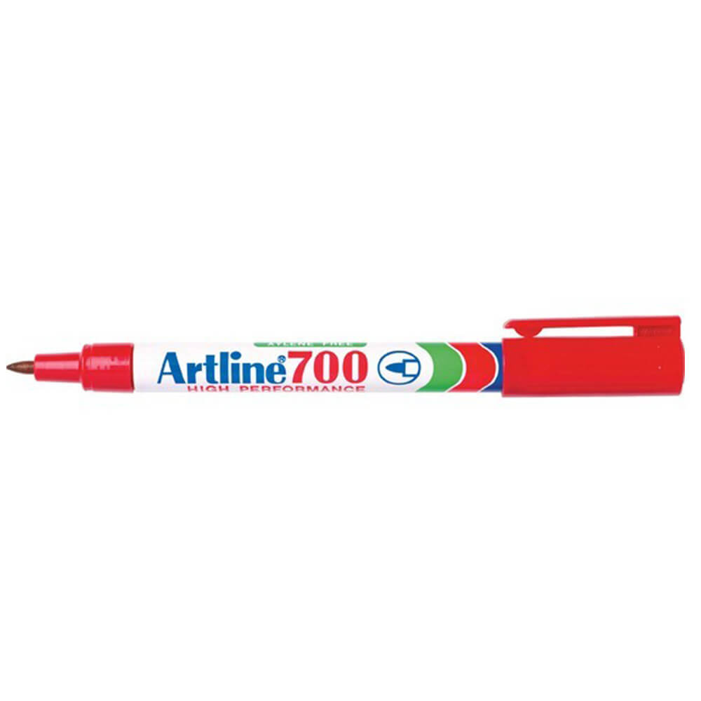 Artline Bullet Tip Permanent Marker 0.7mm (12pcs)