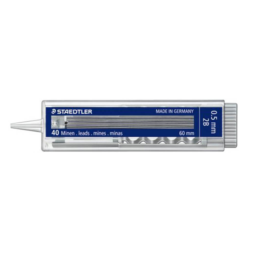  Staedtler 255 Bleistiftminen 0,5 mm (40 Stück)