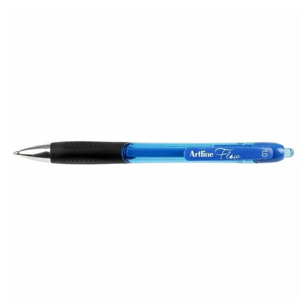 Artline Flow Retractable Pen 1.0mm (Box of 12)