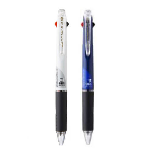 Uni Jetstream 3 Colour Retractable Barrel Pen 1.0mm