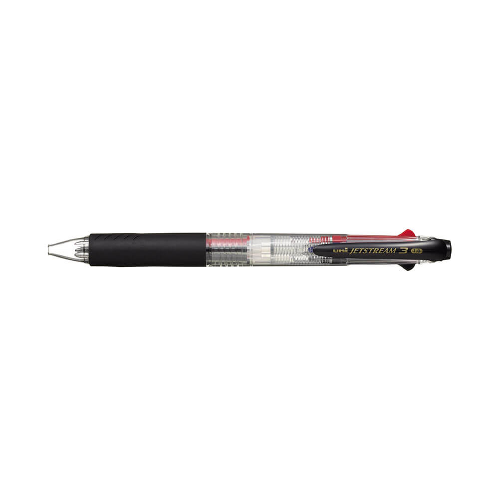 Uni Jetstream 3 Colour Retractable Barrel Pen 1.0mm