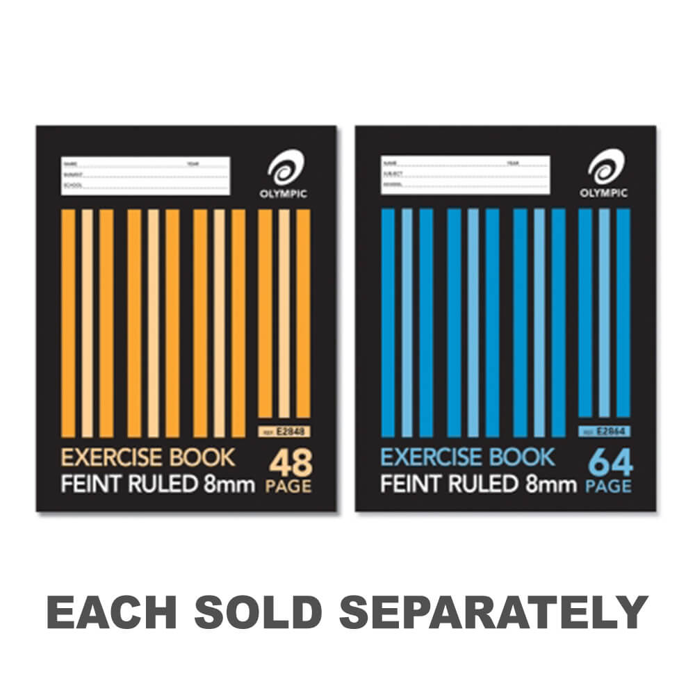 Olympic 8mm Ruled Exercise Book (Pack of 20) - LatestBuy