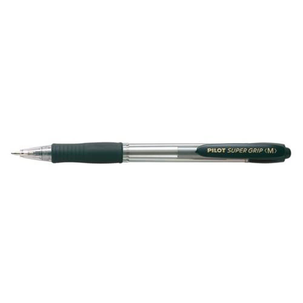 Pilot BPGP Super Grip Retractable Medium Pen 12pcs