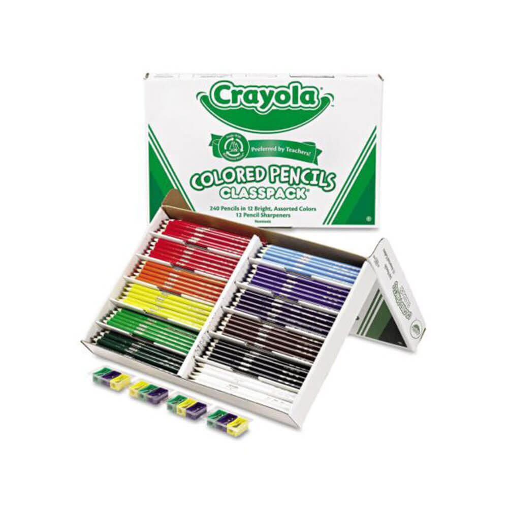 Crayola Coloured Pencil Class Pack