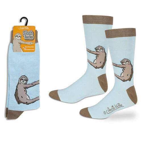 Archie McPhee Sloth Socks
