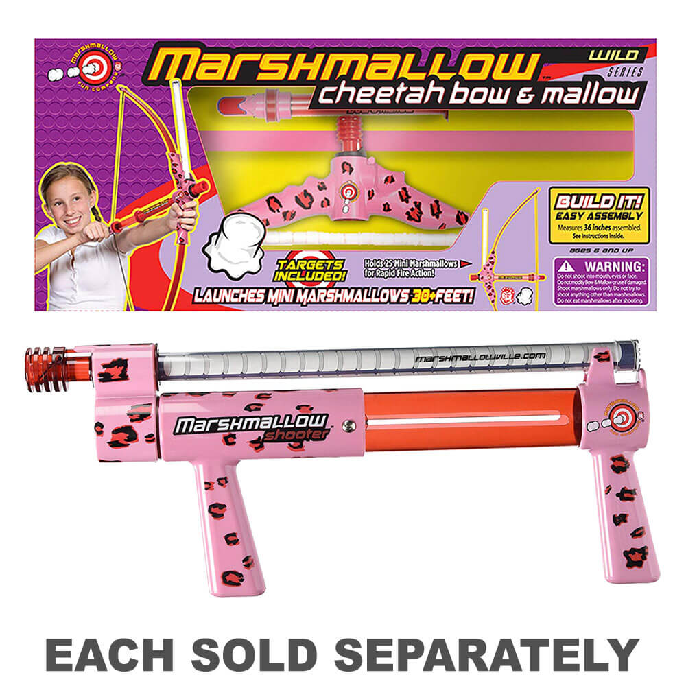 Marshmallow Wild Cheetah Marshmallow Shooter