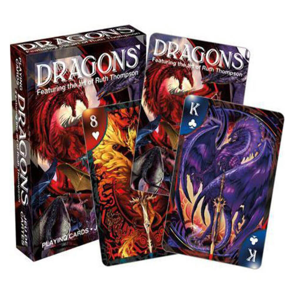 Ruth Thompson Dragons Playing Cards