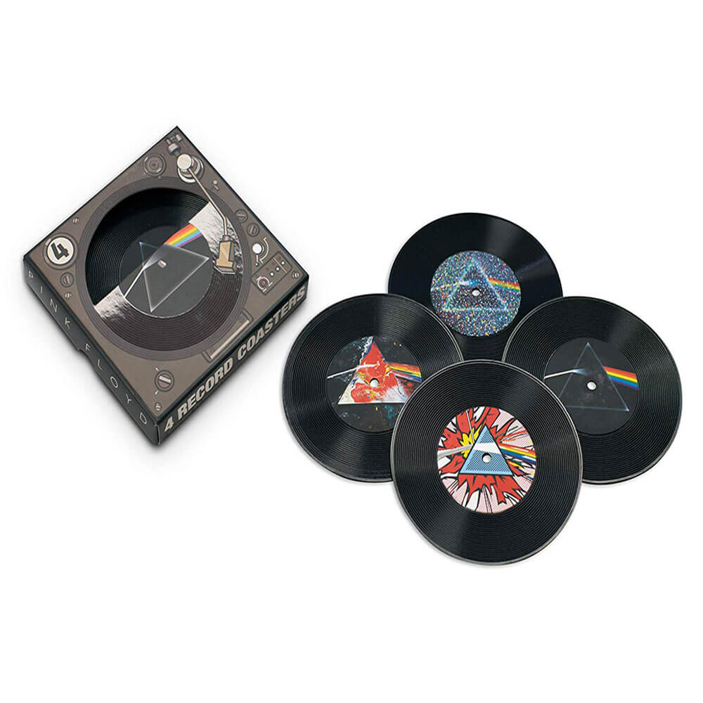 Pink Floyd Dark Side 45 Record Coasters