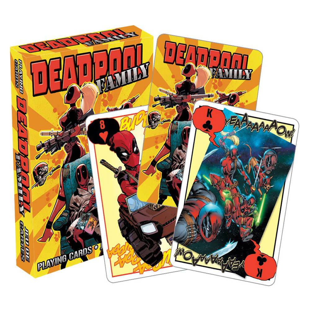 Marvel Deadpool Family Playing Cards