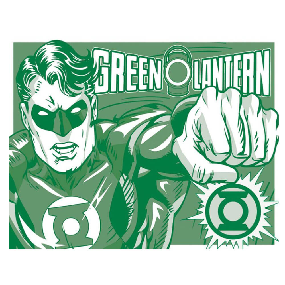 The Green Lantern Retro Tin Sign-II
