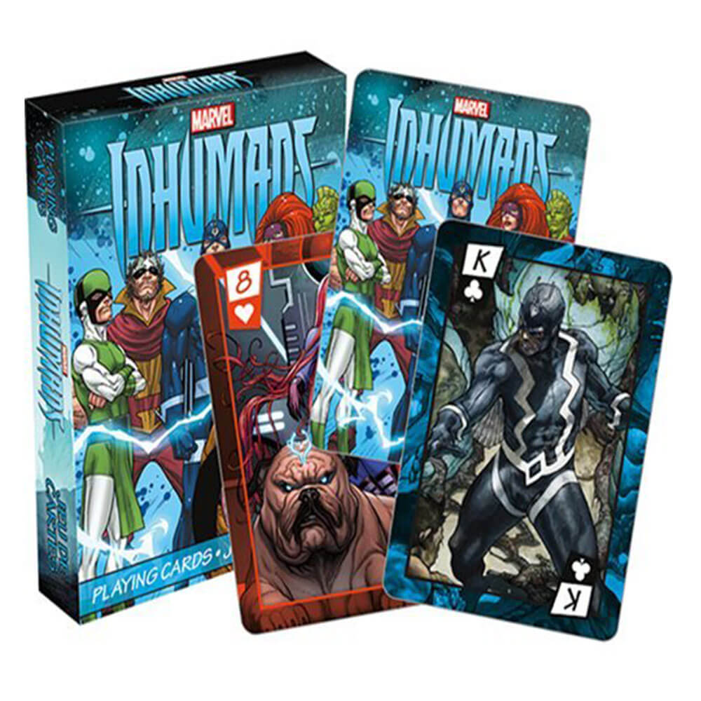 Marvel In Humans Playing Cards