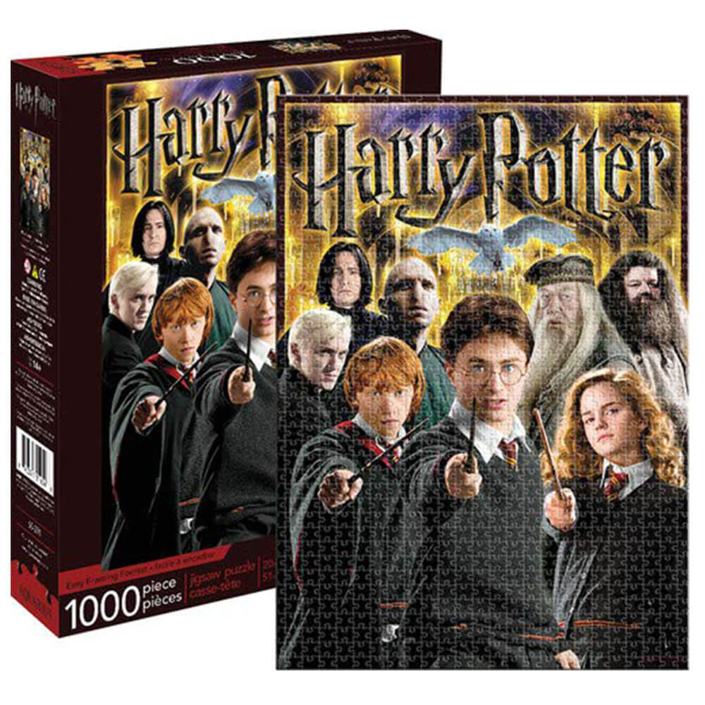 Rompecabezas de 1000 piezas de collage Harry Potter