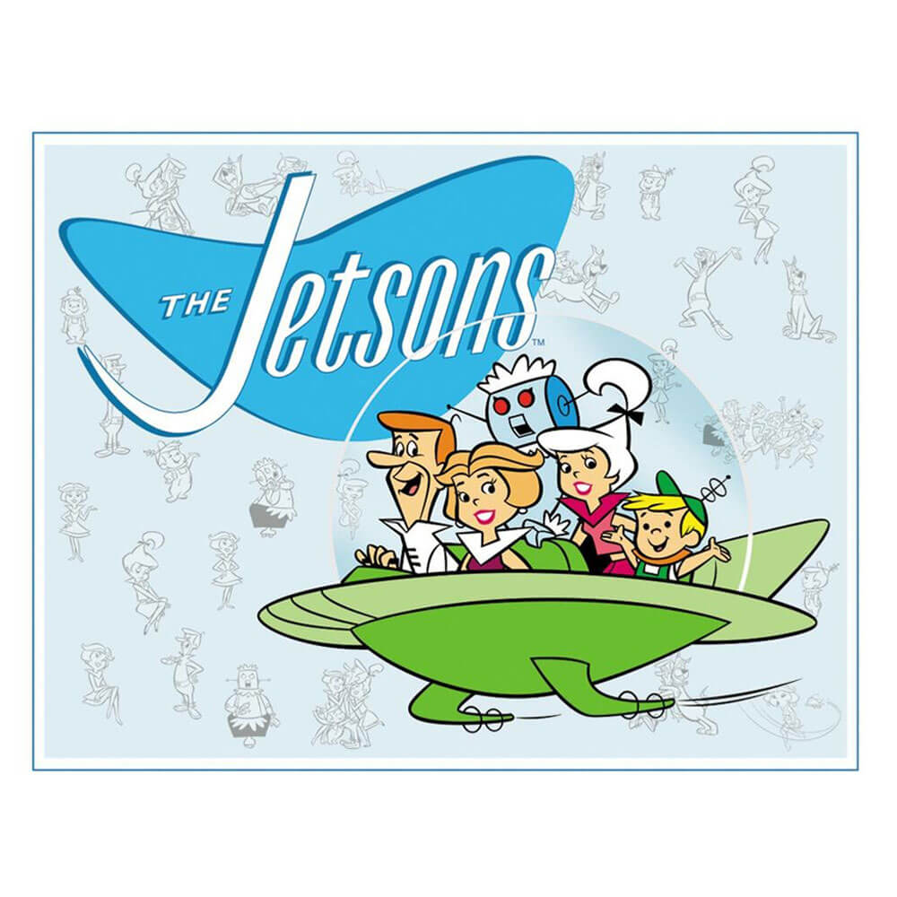 The Jetsons Retro Tin Sign