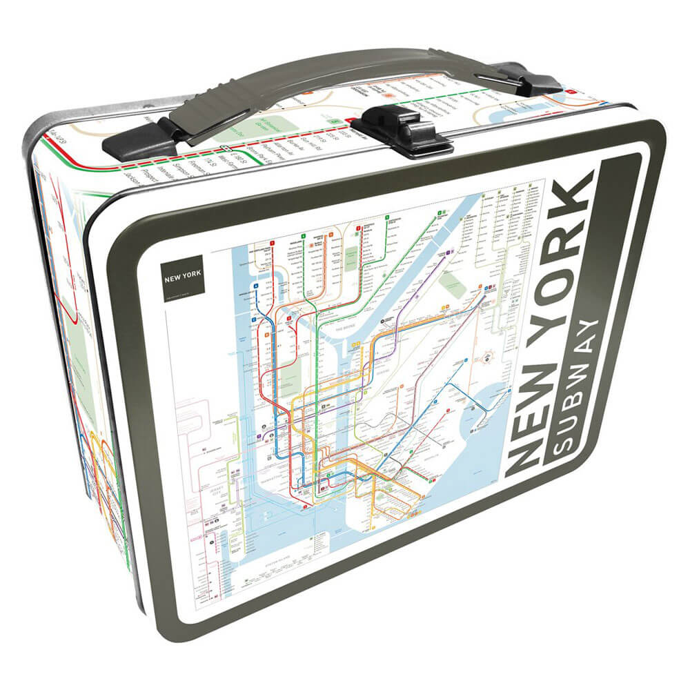 New York Subway Tin Carry All Fun Box