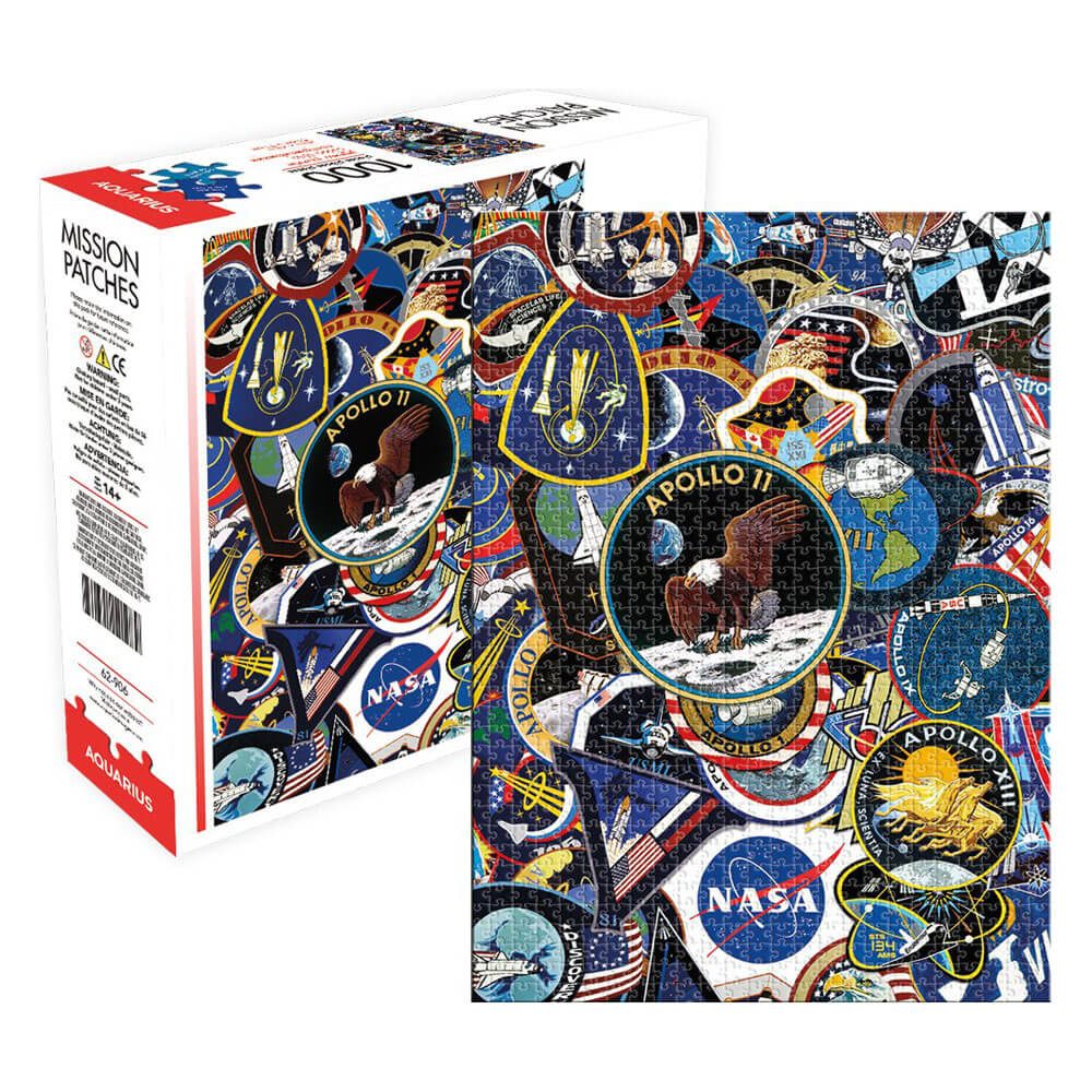NASA Mission Patches 1000pc Puzzle