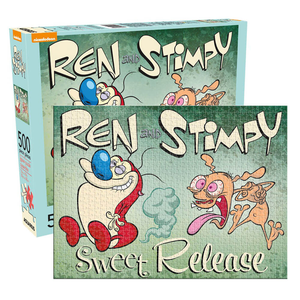 Ren and Stimpy 500pc Puzzle