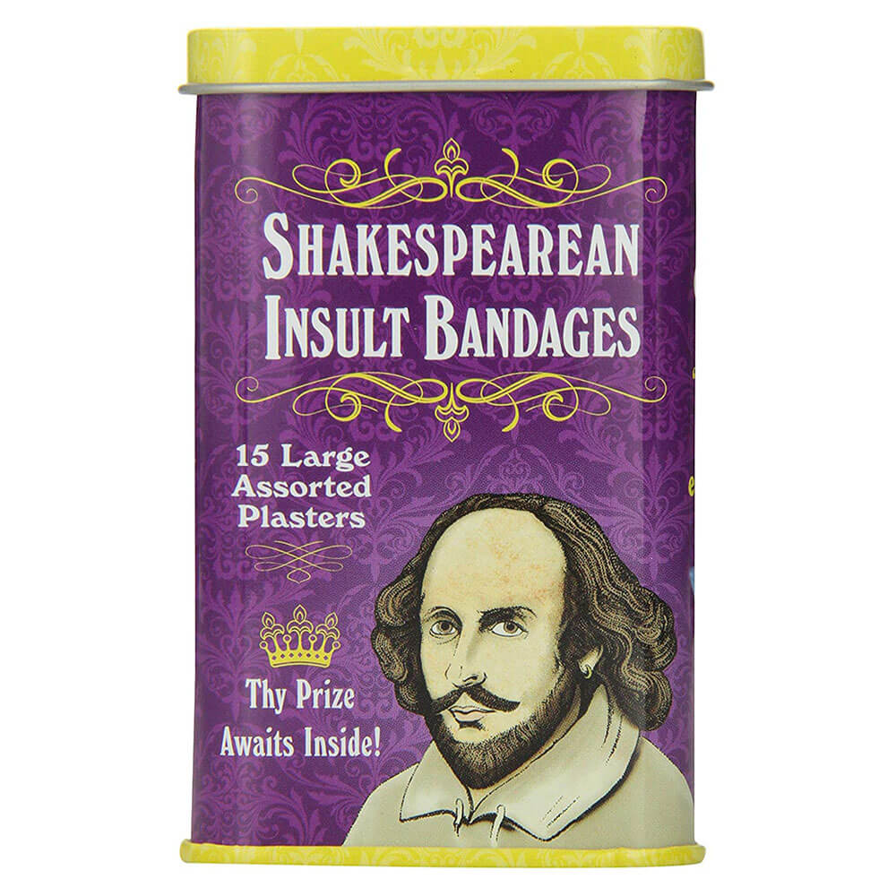 Archie McPhee bandages d'insulte shakespeariens