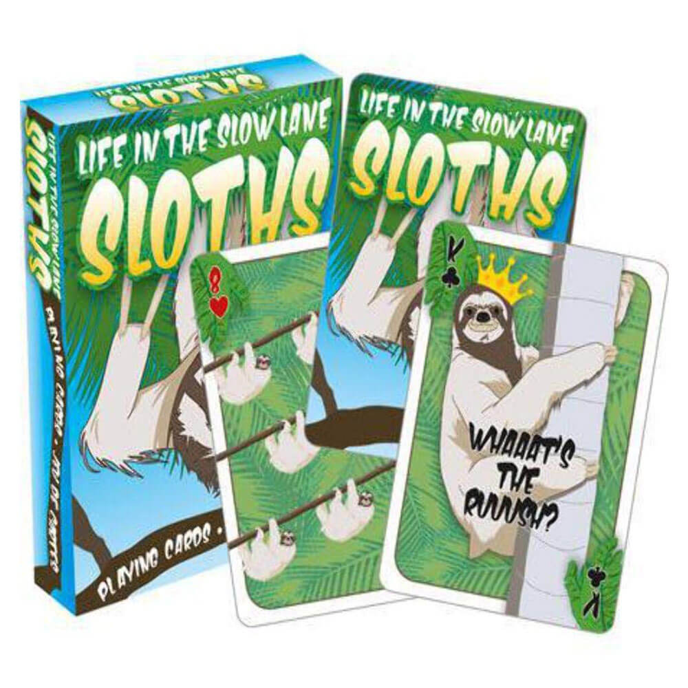 Sloth Playing Cards