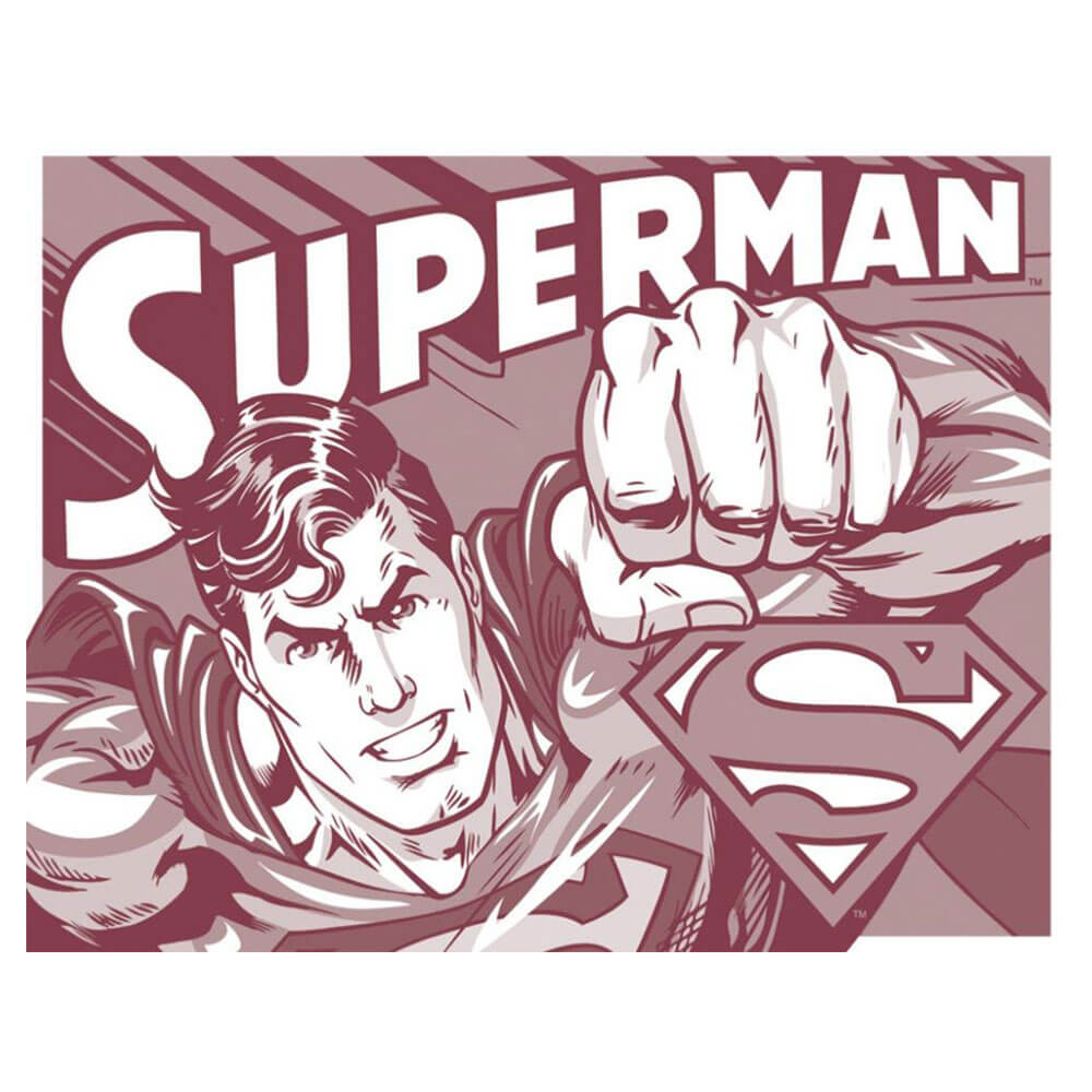 Superman Retro Tin Sign III