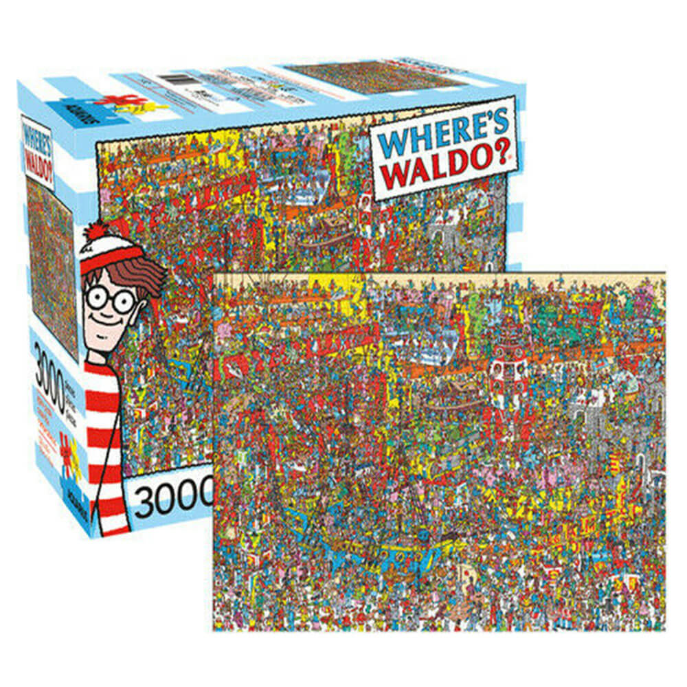 Waar is Waldo puzzel van 3000 stukjes