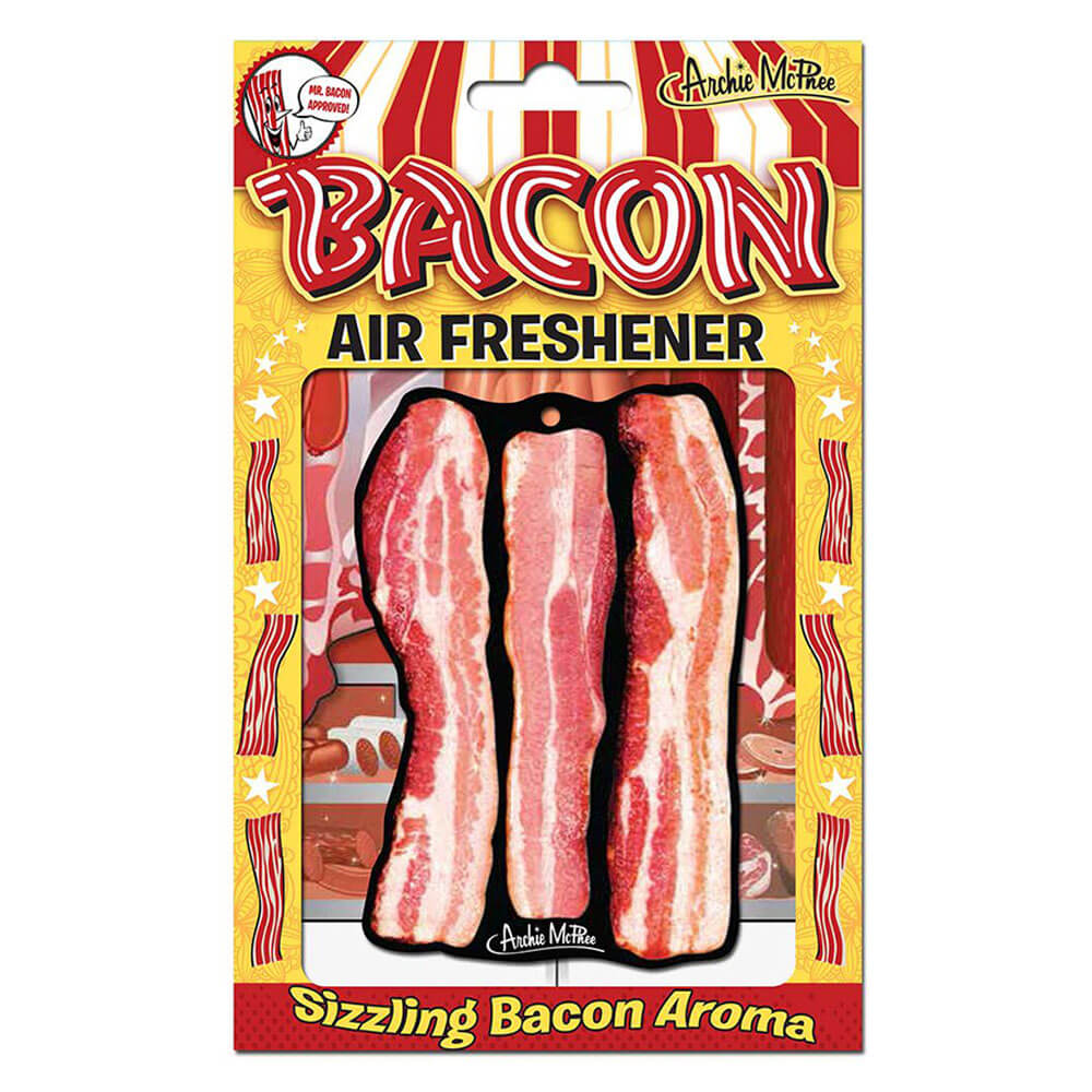 Archie McPhee bacon luftfrisker