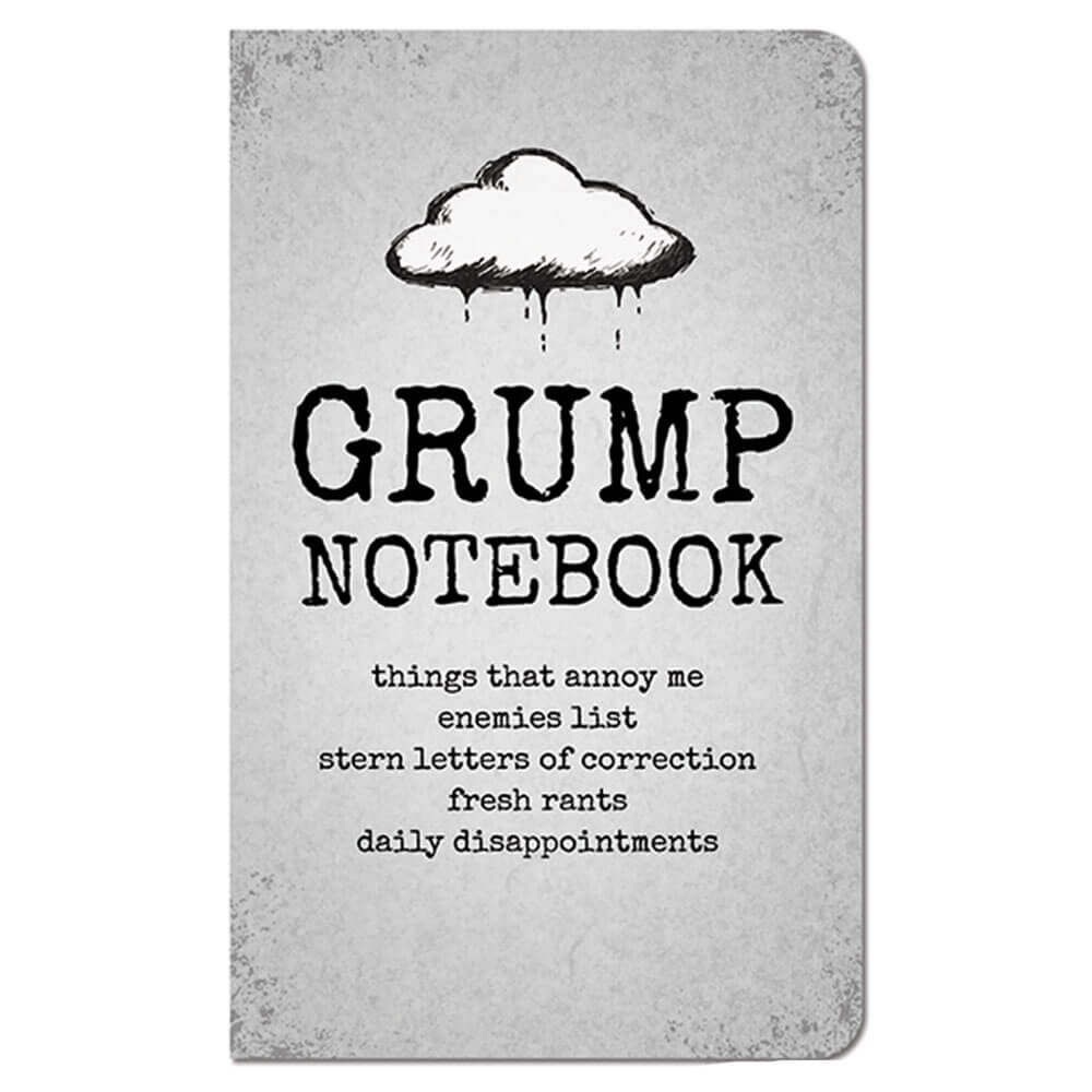 Archie McPhee Big Grump Notebook