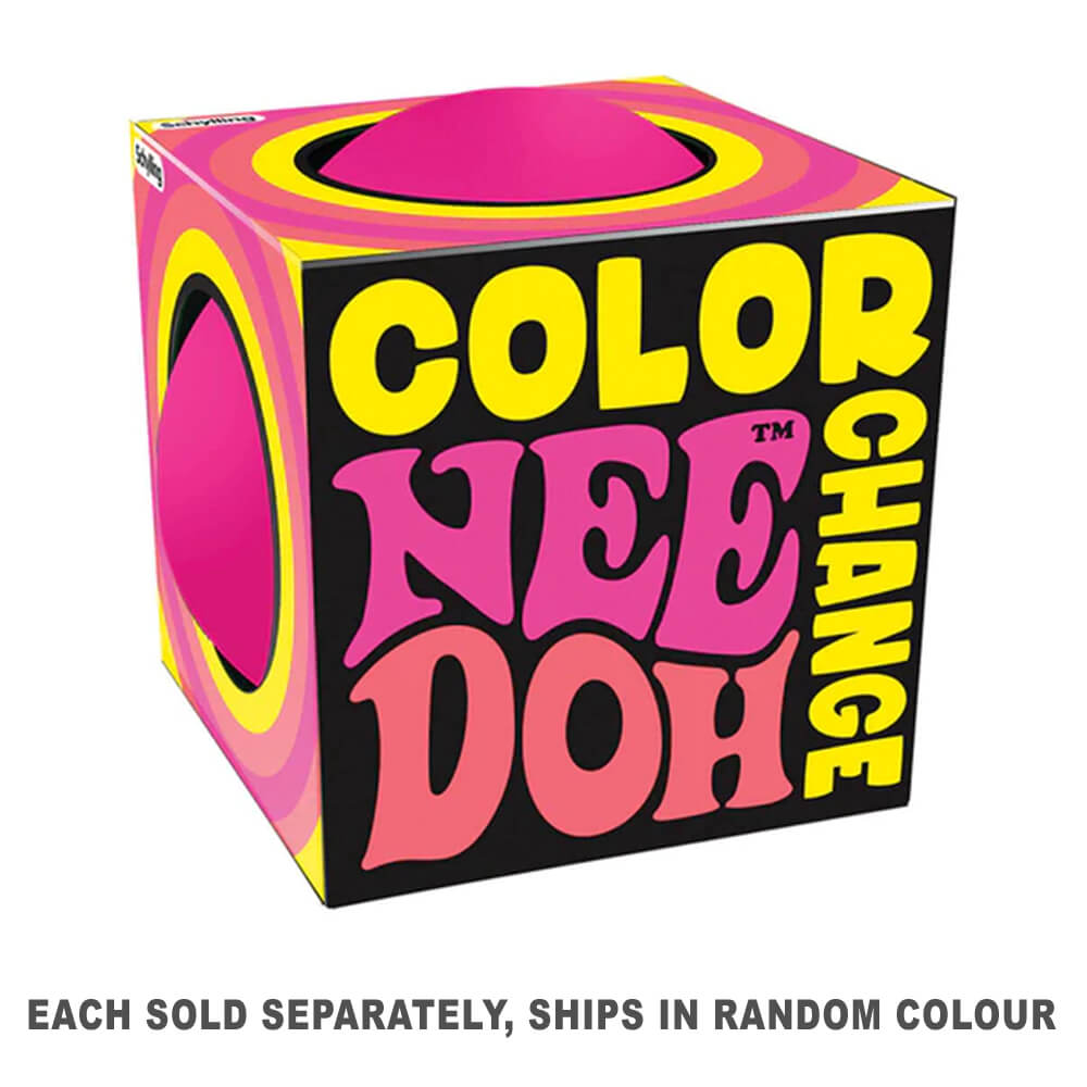 Balle anti-stress Nee-Doh à changement de couleur Schylling
