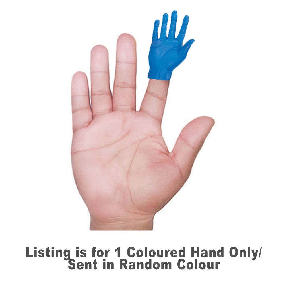 Archie McPhee Rainbow Hand Finger Puppet