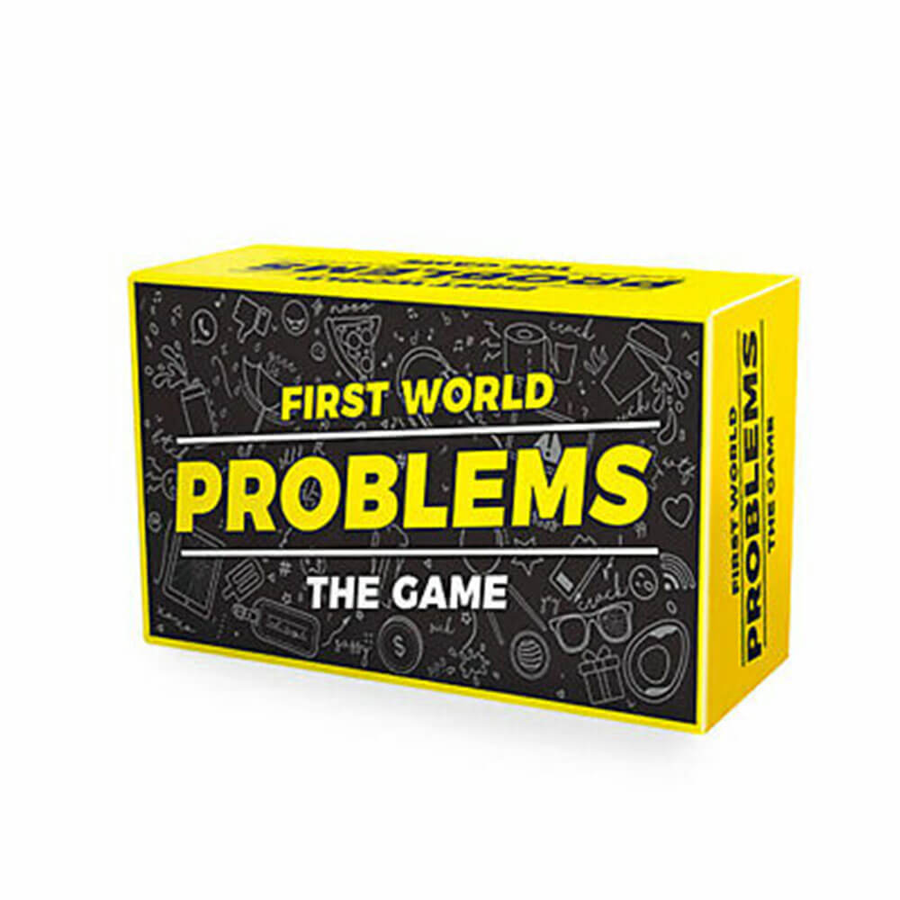 Kaartspel met problemen uit de eerste wereld