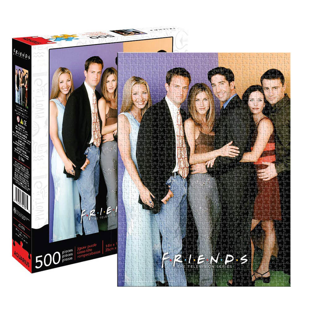 Friends lanzan rompecabezas de 500 piezas.
