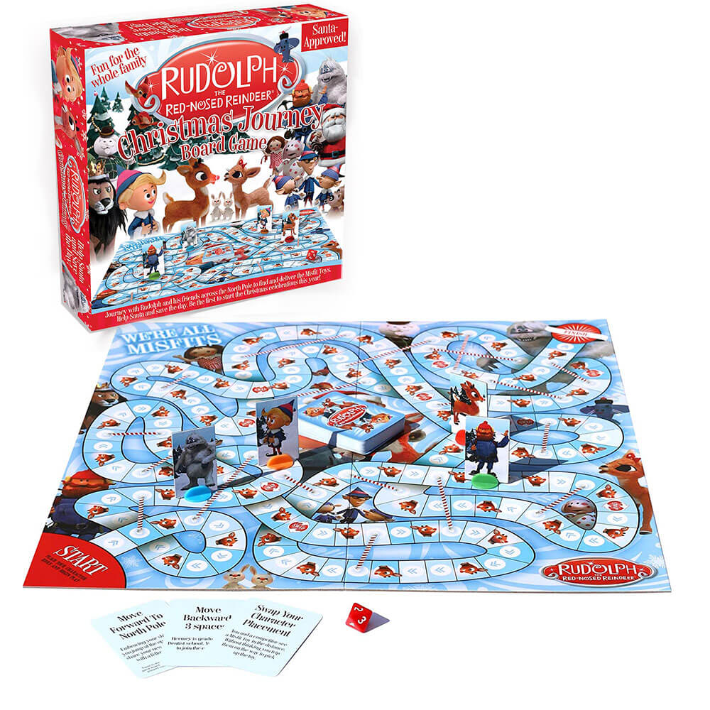 Rudolph The Red-Nosed Reindeer Board Game