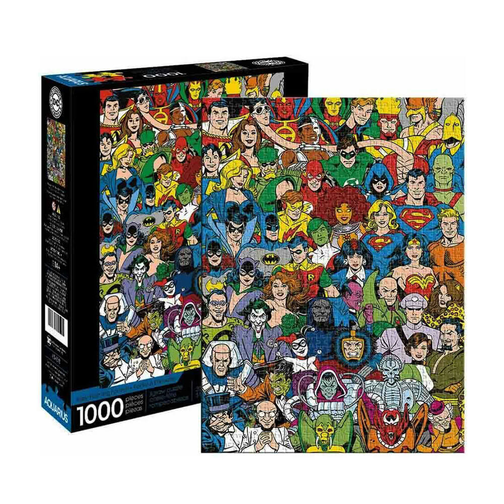 Aquarius DC Comics Retro-Cast-Puzzle (1000 Teile)