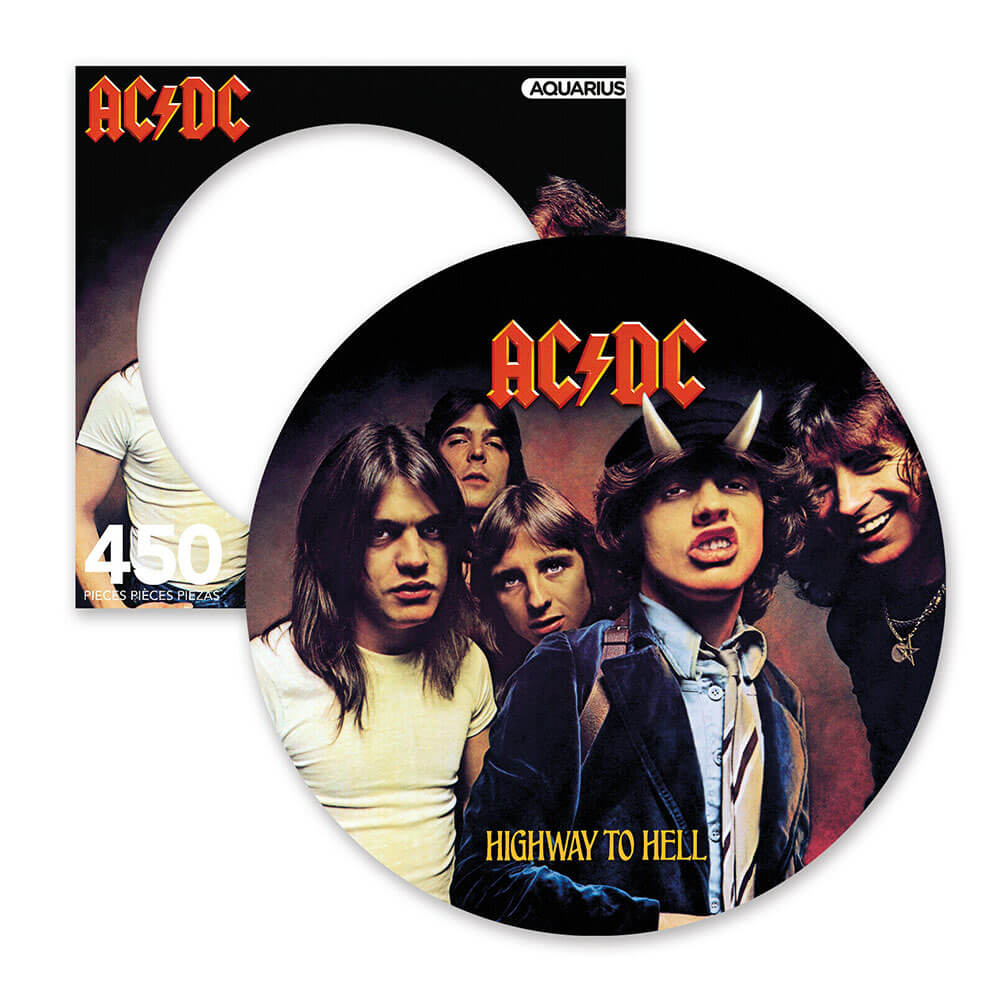 Aquarius AC/DC Highway to Hell Bild-Disc-Puzzle (450 Teile)