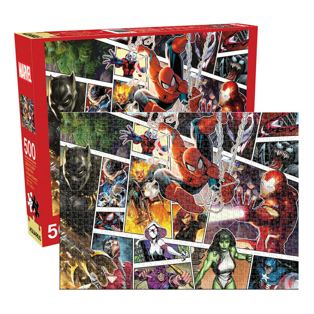 Puzzle de paneles Aquarius Marvel (500pzs)