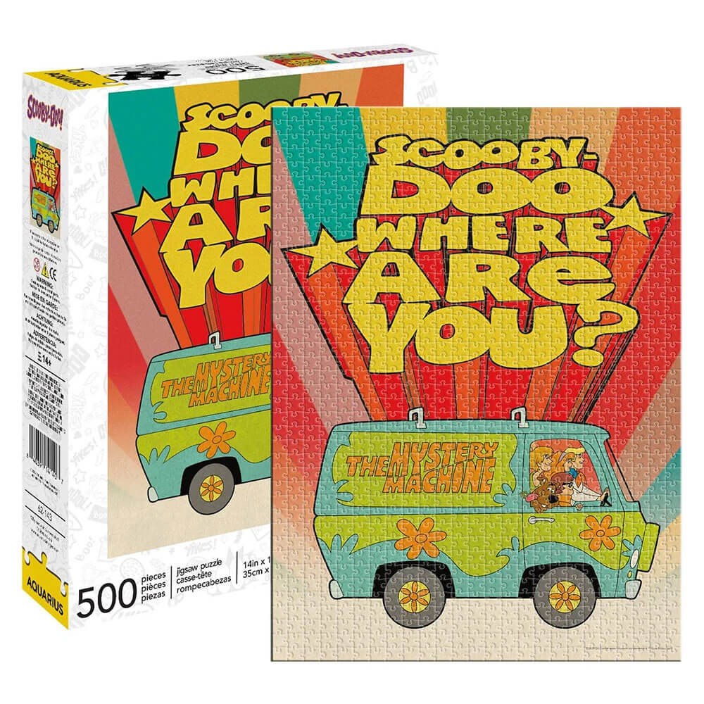 Puzzle Aquarius Scooby Doo où es-tu (500pcs)