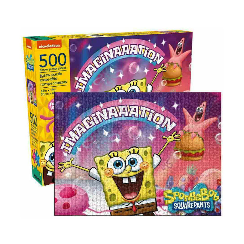 Aquarius SpongeBob fantasipuslespill (500 stk)