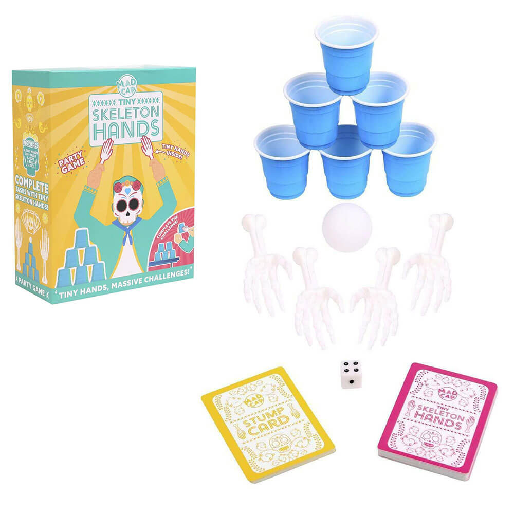FizzCreations Tiny Skeleton Hands Party Game